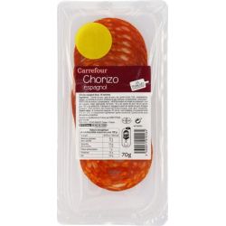 Carrefour 70G Chorizo Tranche Crf Pr