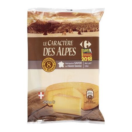 Crf Cdm 250G Fromage Caractère Des Alpes