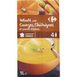 Carrefour 1L Veloute Courge Chataigne Crf