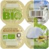 Carrefour 4X125G Yt Nature Sucre Crf Bio