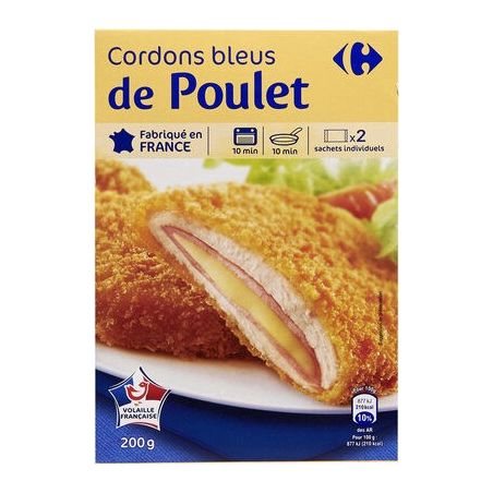 Carrefour 200G Cordon Bleu Poulet Crf