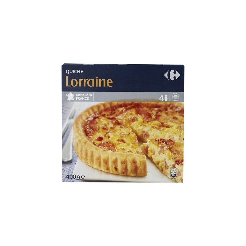 Carrefour 400G Quiche Lorraine Crf