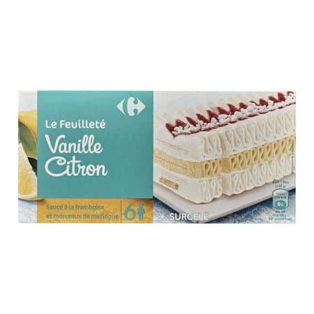 Carrefour 346G Feuillete Van Citron Crf