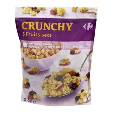 Carrefour 500G Doypack Crunchy Fruit Crf