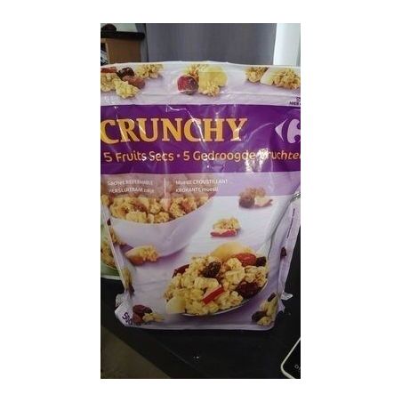 Crf Cdm 500G Céréales 5 Fruits Secs Crunchy