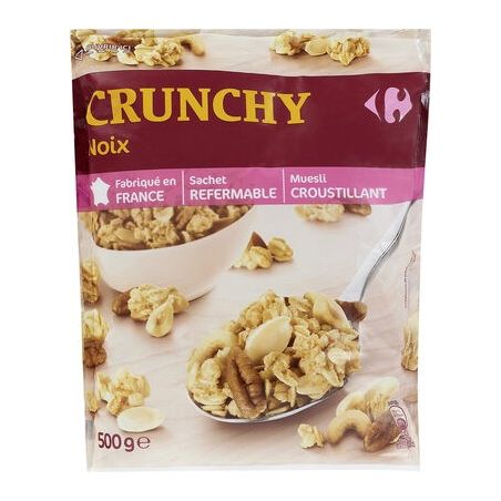 Carrefour 500G Doypack Crunchy Noix Crf