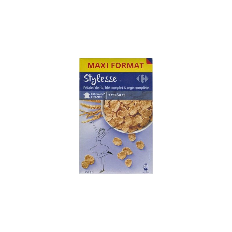 Carrefour 750G Petales Riz Ble Comp. Crf