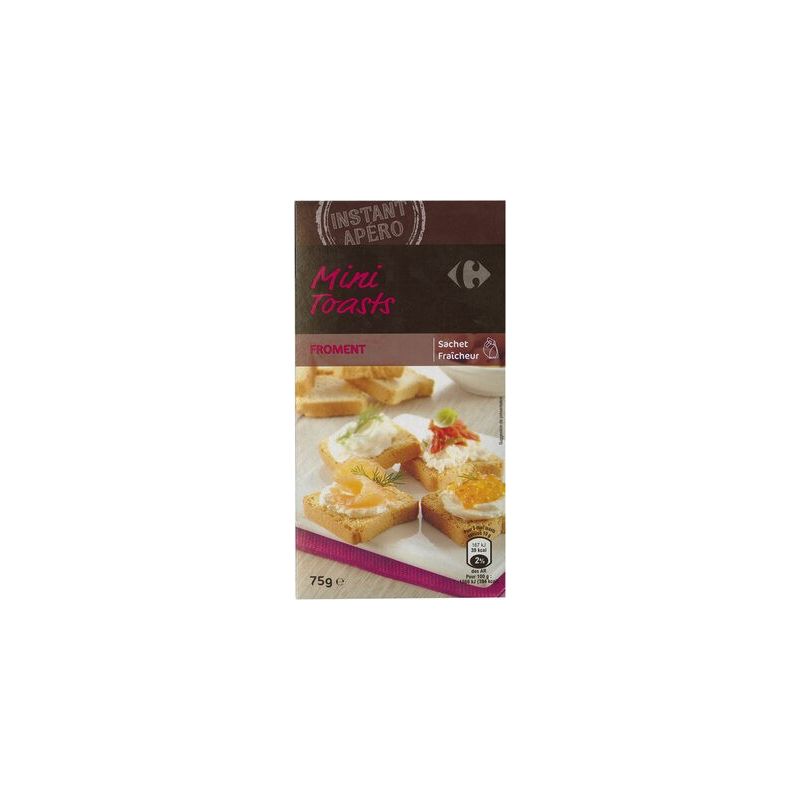 Crf Cdm 75G Mini Toasts Carrefour