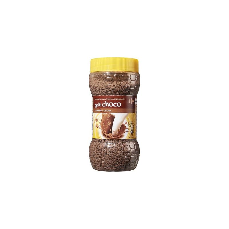 Carrefour 400G Préparation Chocolatée Boisson Instantanée En Granulés Crf