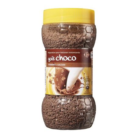 Carrefour 400G Préparation Chocolatée Boisson Instantanée En Granulés Crf