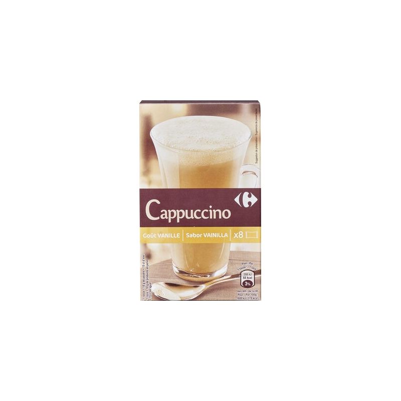 Carrefour Cappuccino Vanille Crf 144G