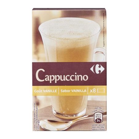 Carrefour Cappuccino Vanille Crf 144G