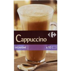 Carrefour 125G Cappuccino Decafeine Crf