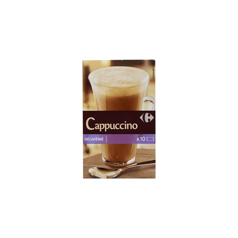 Carrefour 125G Cappuccino Decafeine Crf
