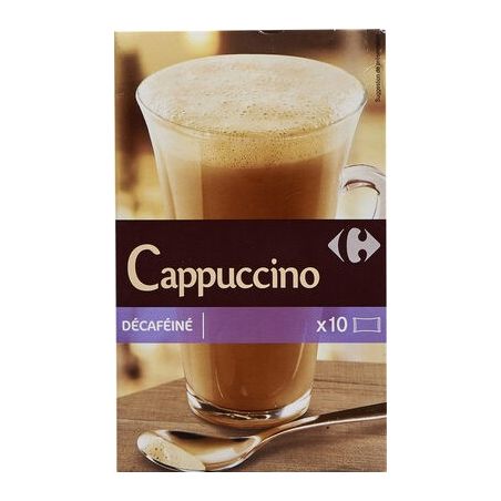 Carrefour 125G Cappuccino Decafeine Crf
