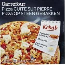 Carrefour 400G Pizza Kebab Crf