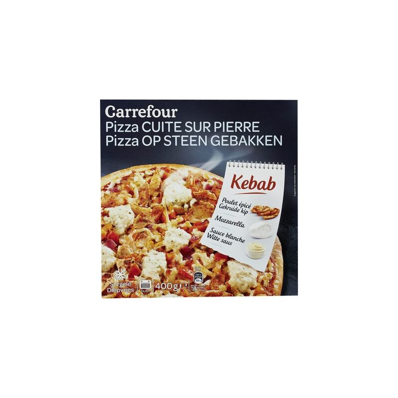 Carrefour 400G Pizza Kebab Crf