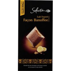 Carrefour Selection 125G Lait Fourre Banoffee Crf