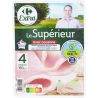 Crf Extra Fqc 160G Jambon Supérieur Ac Sans Antibiotique X4 Tranches