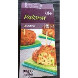 Carrefour 90G Pakoras Legumes Crf