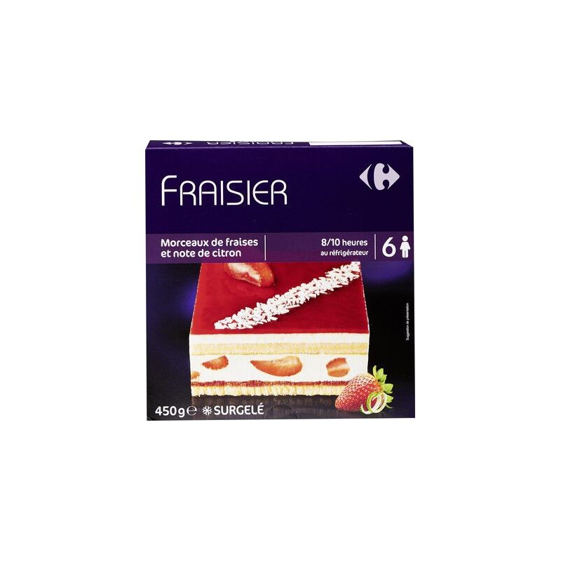 Carrefour 450G Fraisier
