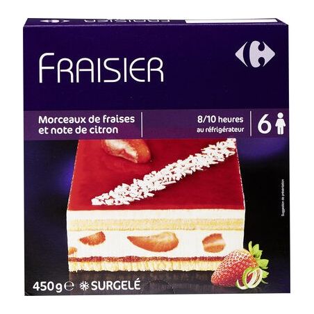 Carrefour 450G Fraisier