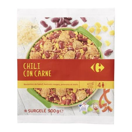 Carrefour 900G Chili Con Carne Crf