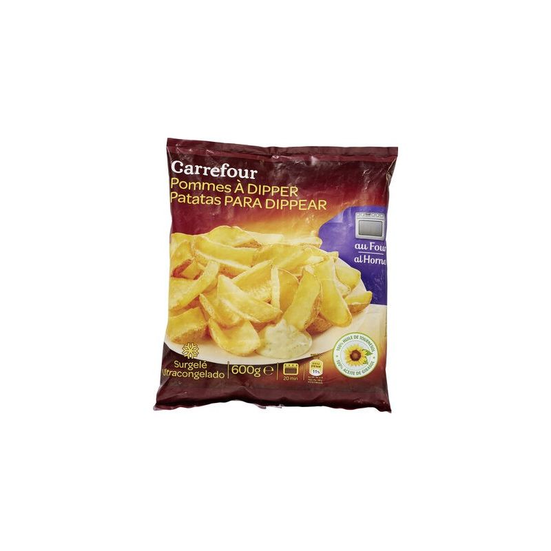 Carrefour 600G Pommes À Dipper Au Four Crf