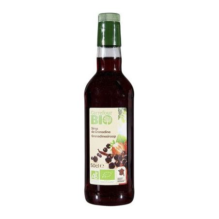 Carrefour Bio 50Cl Sirop De Grenadine Crf