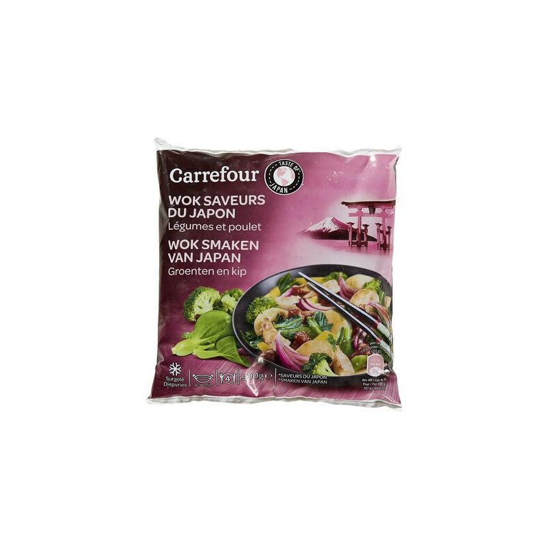 Carrefour 900G Wok Japonais