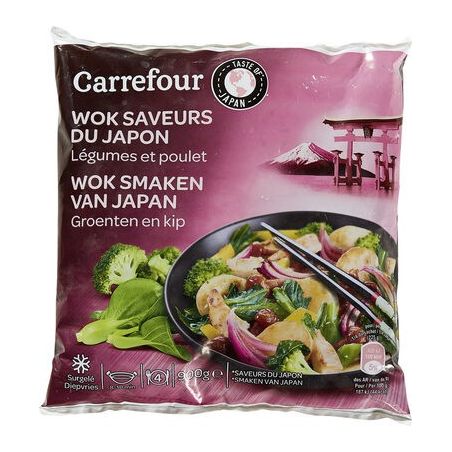 Carrefour 900G Wok Japonais