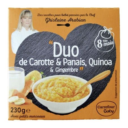 Carrefour 230G Bol Prem Carot Ging 8Mcrf