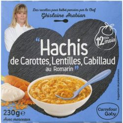 Carrefour 230G Bol Prem Cabillaud 12Mcrf