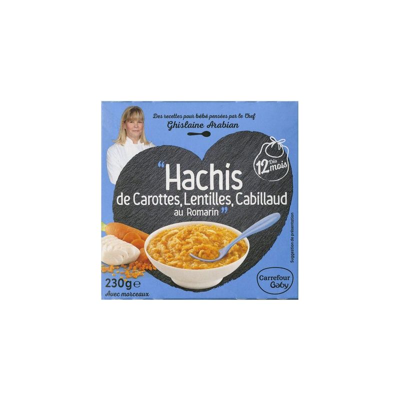 Carrefour 230G Bol Prem Cabillaud 12Mcrf