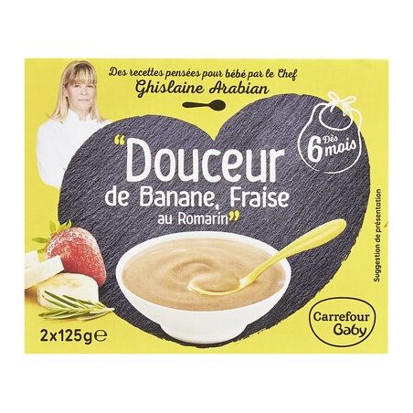 Carrefour 2X125G Bol Prem Ban Frai 6Mcrf