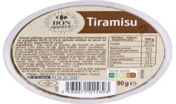 Carrefour 90G Tiramisu Crf Bon Ap