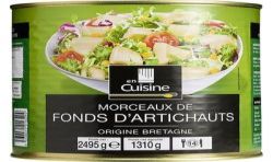 En Cuisine 3/1 Mcx. Fds Artichaut Ec