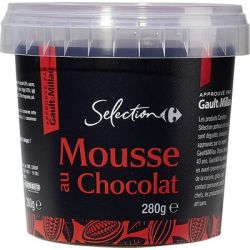 Carrefour Selection 280G Dessert Mousse Au Chocolat Crf
