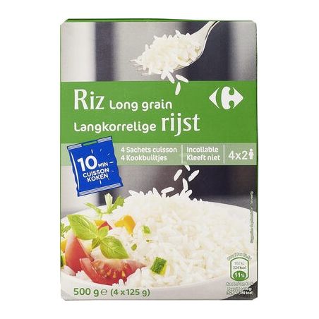 Crf Cdm Riz Incollable 10 Min 4X125G