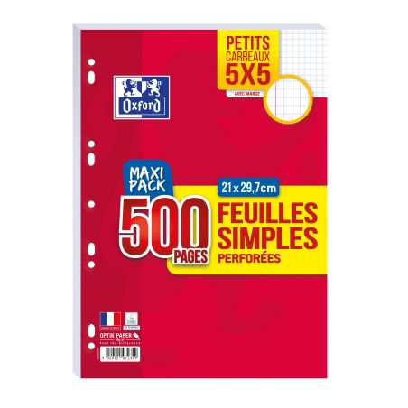 Oxford 500 Fm A4 90G 5X5