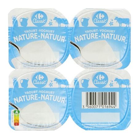 Crf Classic 4X125G Yaourt Nature