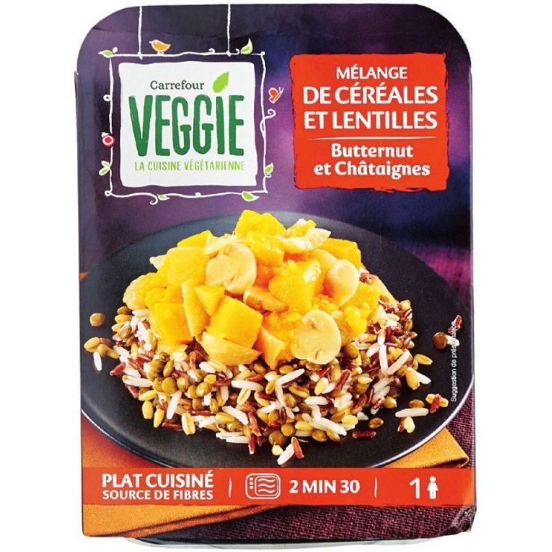 Carrefour 300G Lentil.Corail Crf Veggie