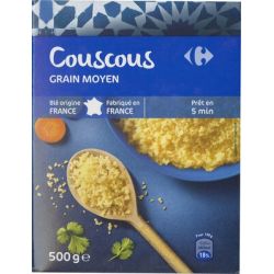 Carrefour 500G Couscous Moyen Crf