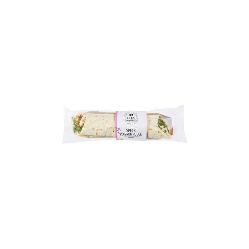 Carrefour 190G Wrap Speck Basil Crf Bap