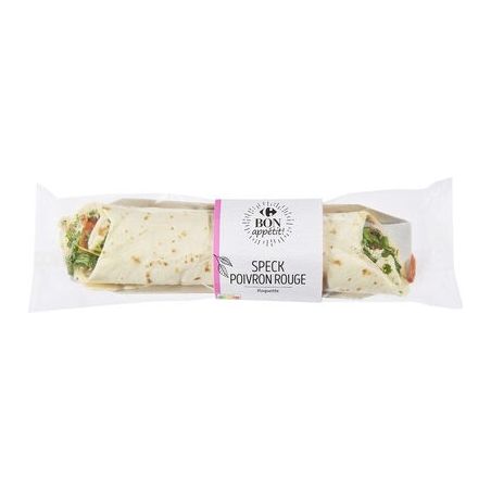 Carrefour 190G Wrap Speck Basil Crf Bap