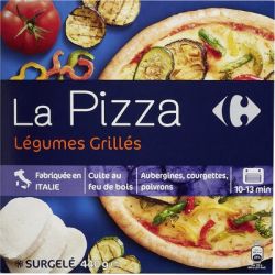 Carrefour 440G Pizza Legum.Grill.Fdb Cr