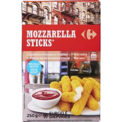 Crf Cdm 250G Mozzarella Sticks + Sauce