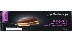 Carrefour Selection 2X80G Royal Au Chocolat Crf Sélection