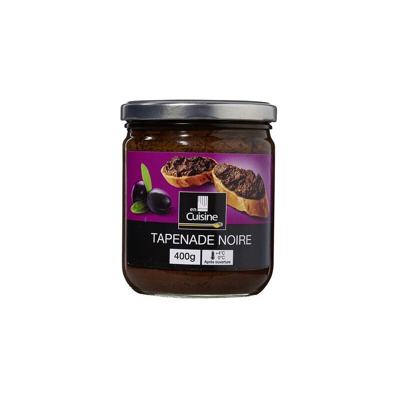 En Cuisine 400G Tapenade Noire