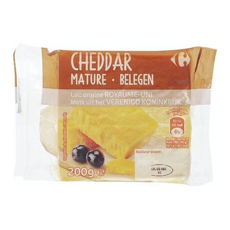 Crf Cdm 200G Cheddar Mature Rouge